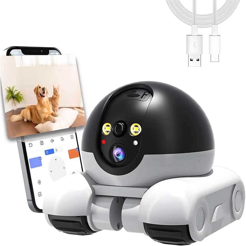 Smart Home Camera Ezviz - Pet Camera Robot Companion Monitor WiFi