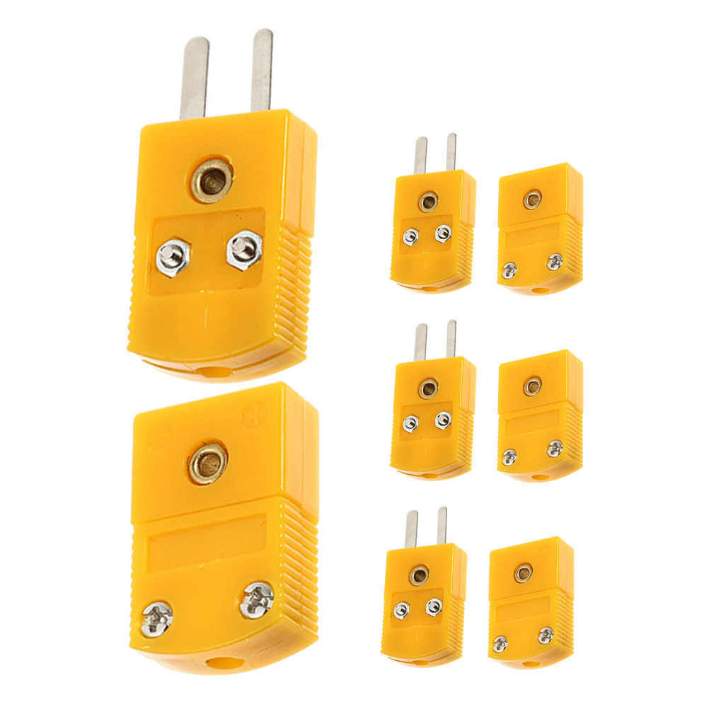 Temperature Sensor - 4Sets Type K Thermocouple Connector Adapter