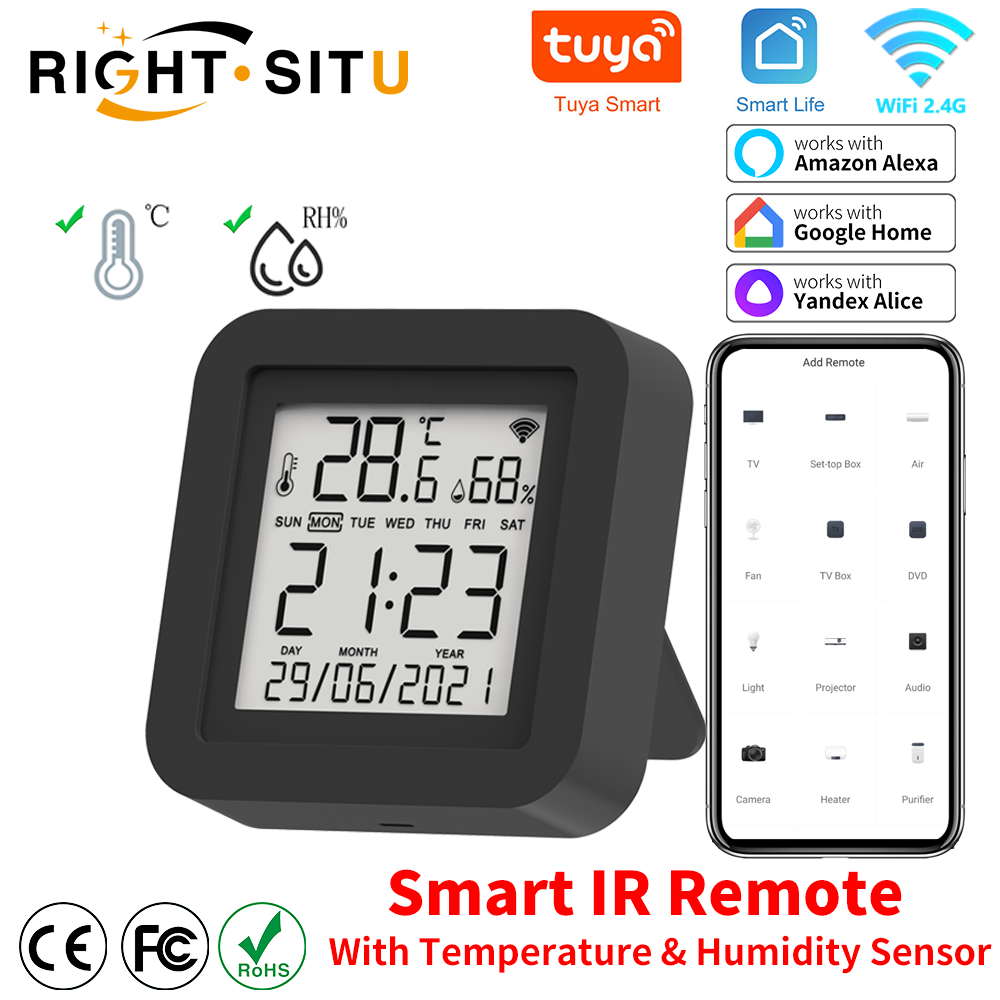 Universal Remote Smart Home - Tuya Smart Universal IR Remote With
