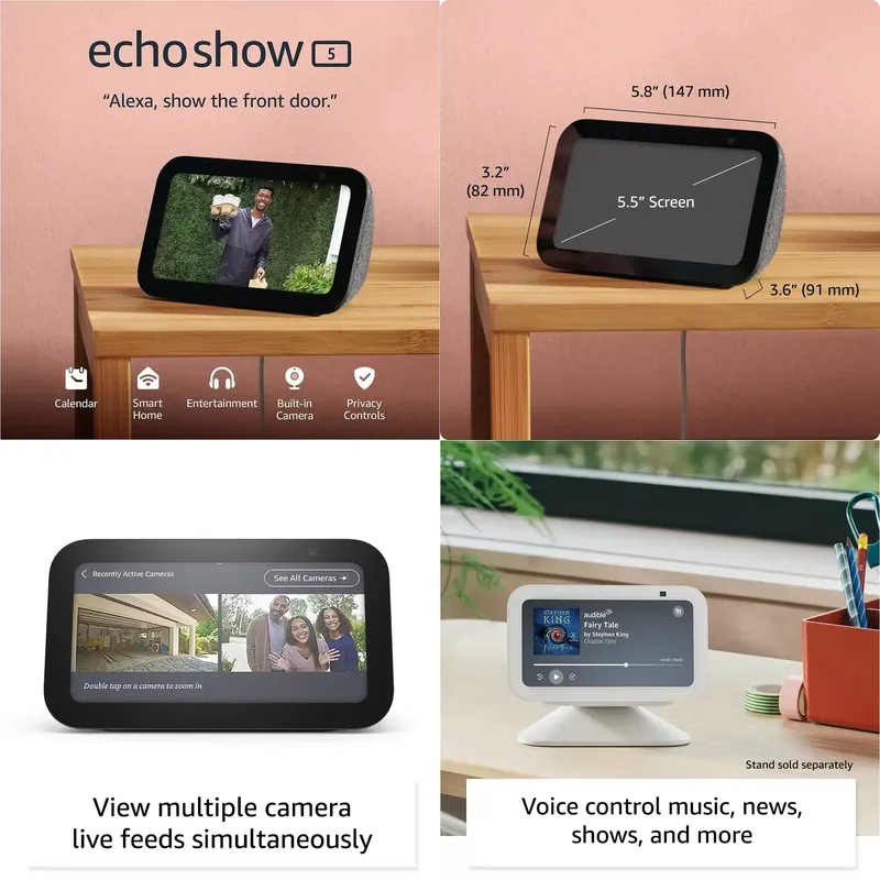 Smart Home Video - Echo Show 5 Smart Speaker with