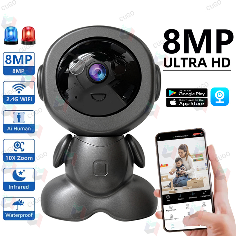 8MP Wifi Surveillance Robot Ca - Smart Home Camera Ezviz ulasan dan harga