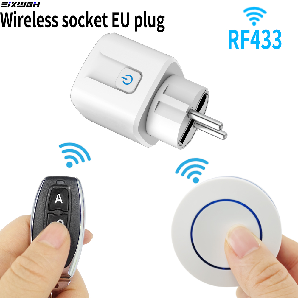 Wireless Socket RF433 Smart Ho - Universal Remote Smart Home ulasan dan harga