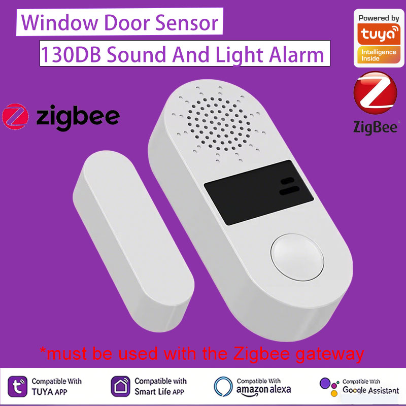 Tuya Zigbee Wireless Door Wind - Wireless Door Sensor ulasan dan harga