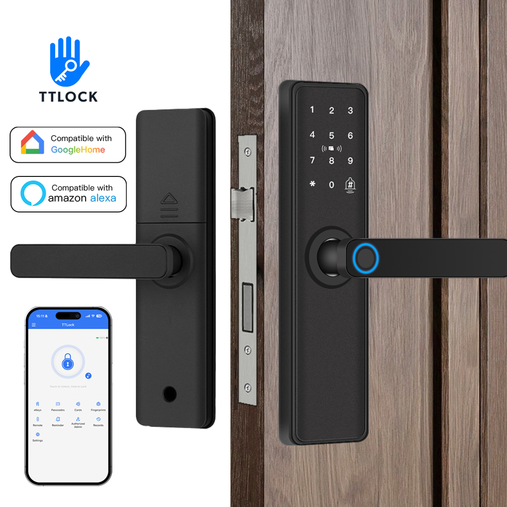 Smart Door Lock Bluetooth-comp - Smart Home Door Lock ulasan dan harga