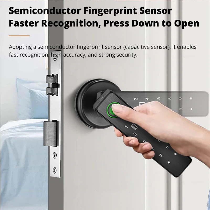 Tuya Smart Door Lock Fingerpri - Smart Home Door Lock ulasan dan harga