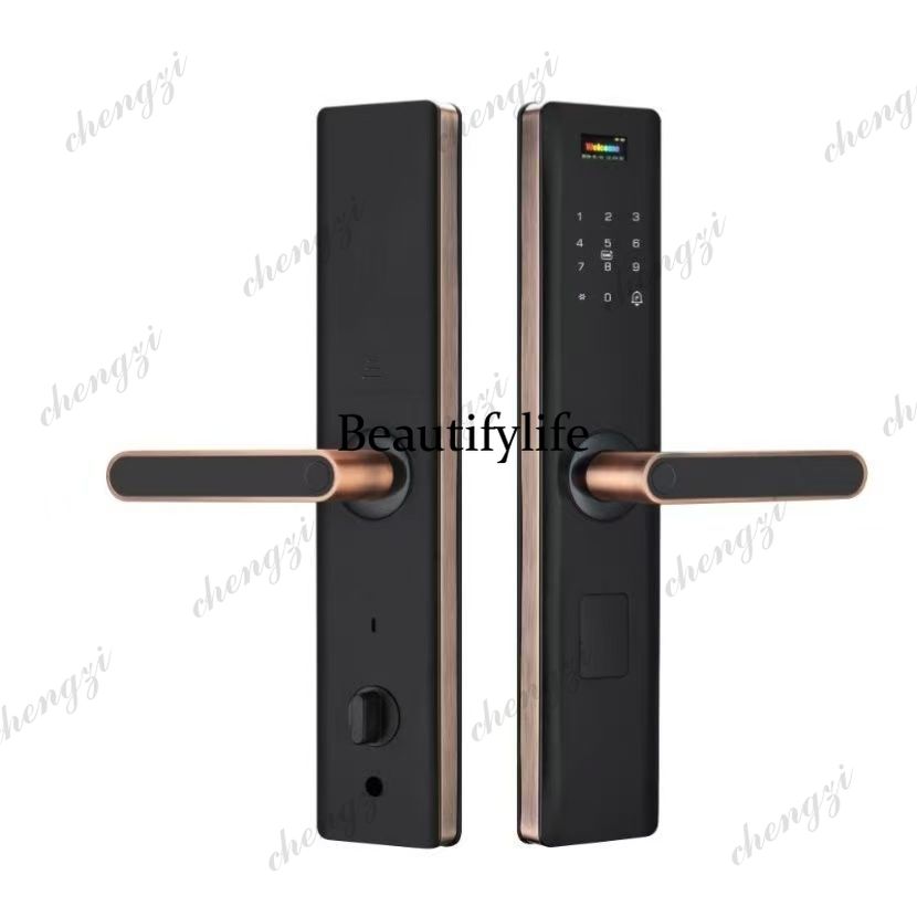 Graffiti fingerprint lock, sma - Smart Home Door Lock ulasan dan harga