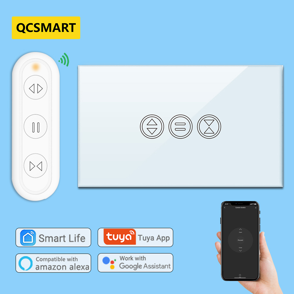 Tuya Smart Life Curtain Switch - Universal Remote Smart Home ulasan dan harga