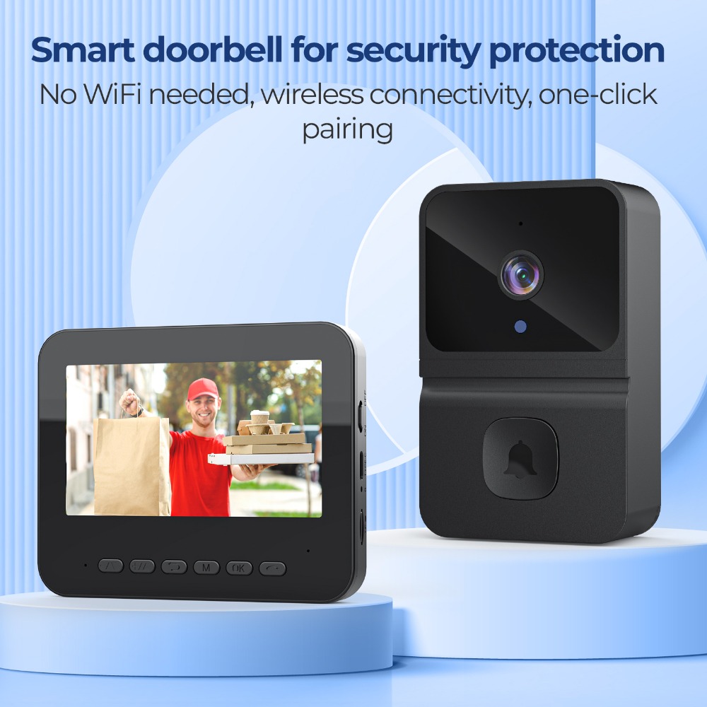 Wireless Smart Video Doorbell  - Smart Home Video ulasan dan harga
