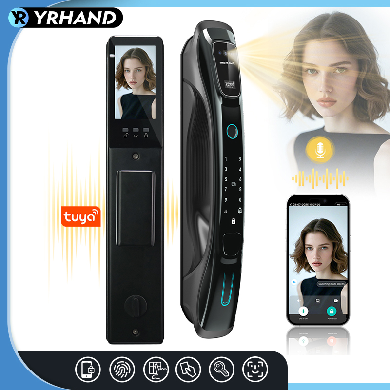 Smart Lock 3D Face Recognition - Smart Home Door Lock ulasan dan harga